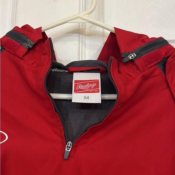 Rawlings hooded baseball windbreaker size Medium - Picture 3 of 3